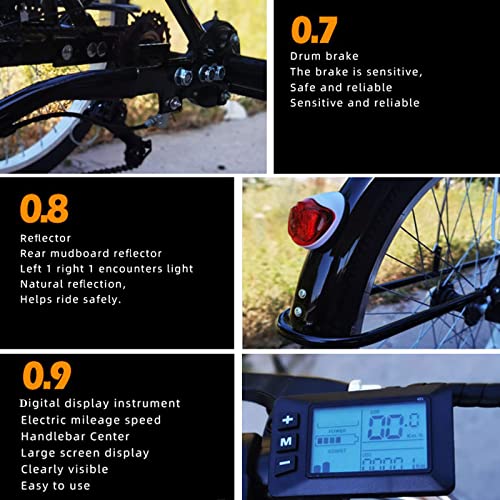 350W 36V Electric Tricycle with Large Basket Y799902