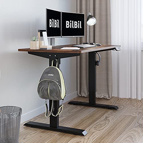 48 x 24 Inches Height Adjustable Electric Standing Desk with 4 Memory Presets P948115