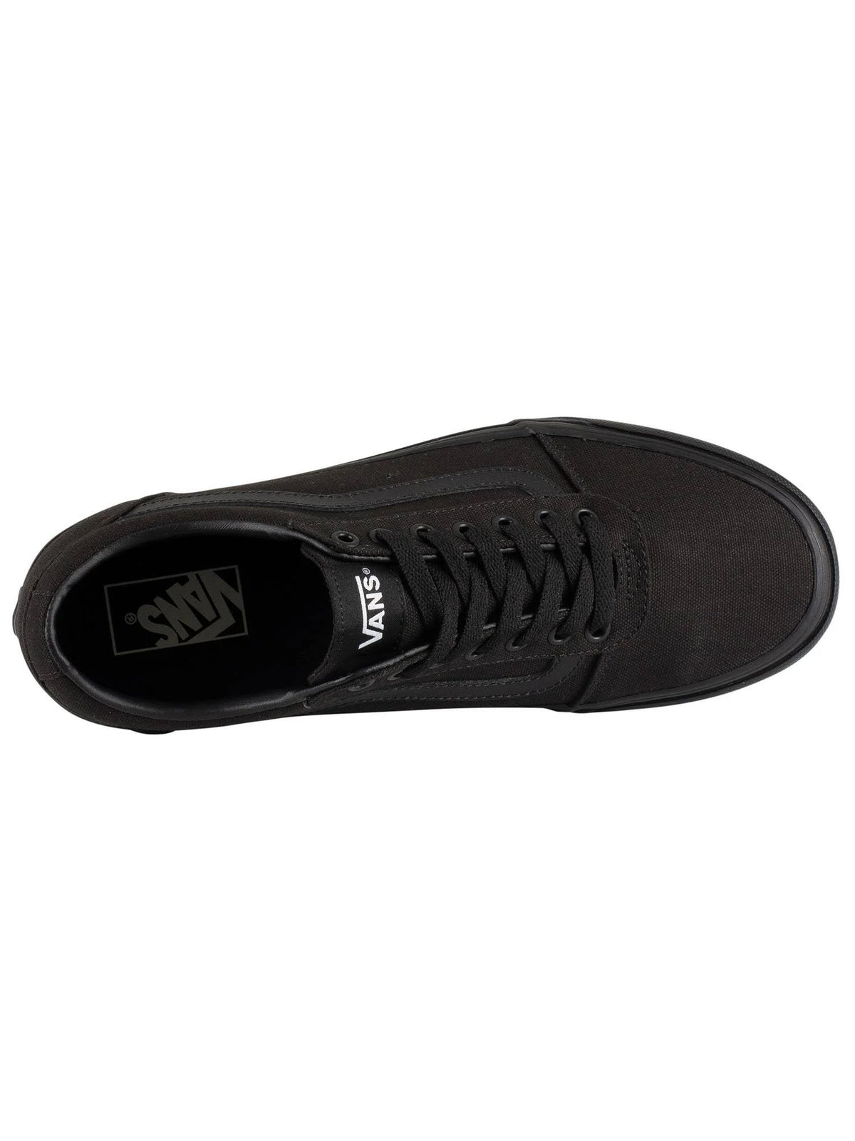 Black Canvas Trainers O49770