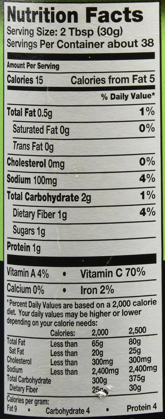 Southwestern Hatch Valley Green Chile Salsa 40 oz Q389232