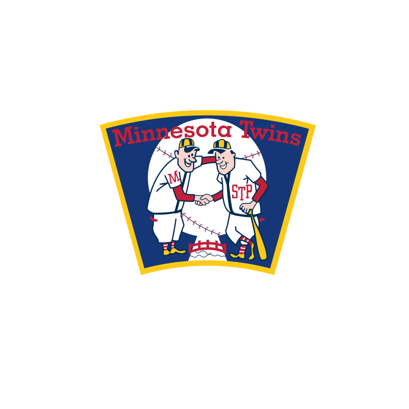 Minnesota Twins Logo Giant Removable Decal F67585