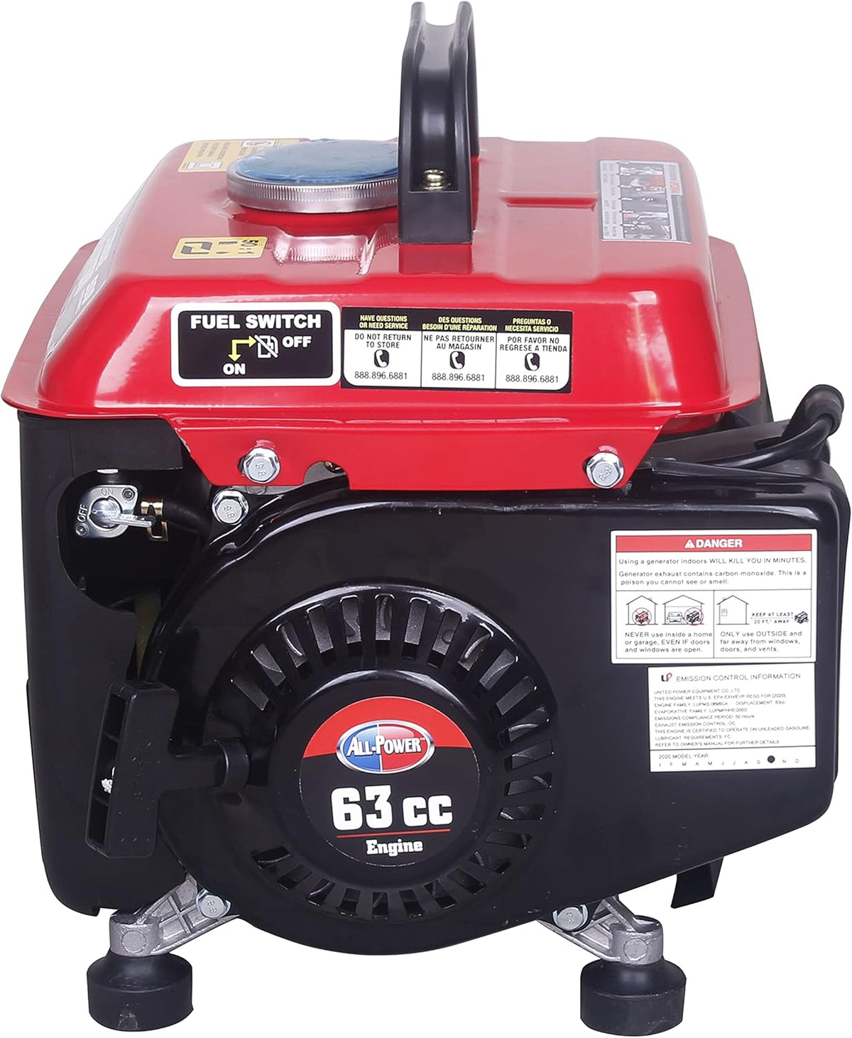 Gas Powered Portable Generator O672
