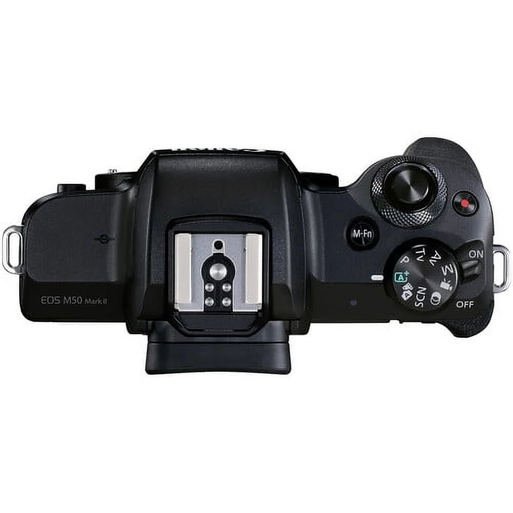 Mirrorless Camera with 15-45mm and 55-200mm Lenses (Black) D5616