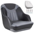 White Pontoon Boat Seat R53163