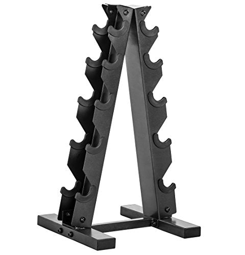 150 LB Dumbbell Set with Rack N421376