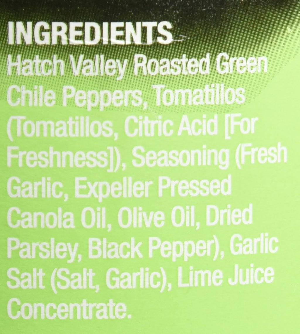 Southwestern Hatch Valley Green Chile Salsa 40 oz Q389232