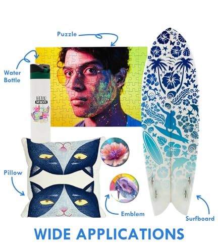 DTF T-Shirt Printer with DTF Ink and Powder Pack H33711