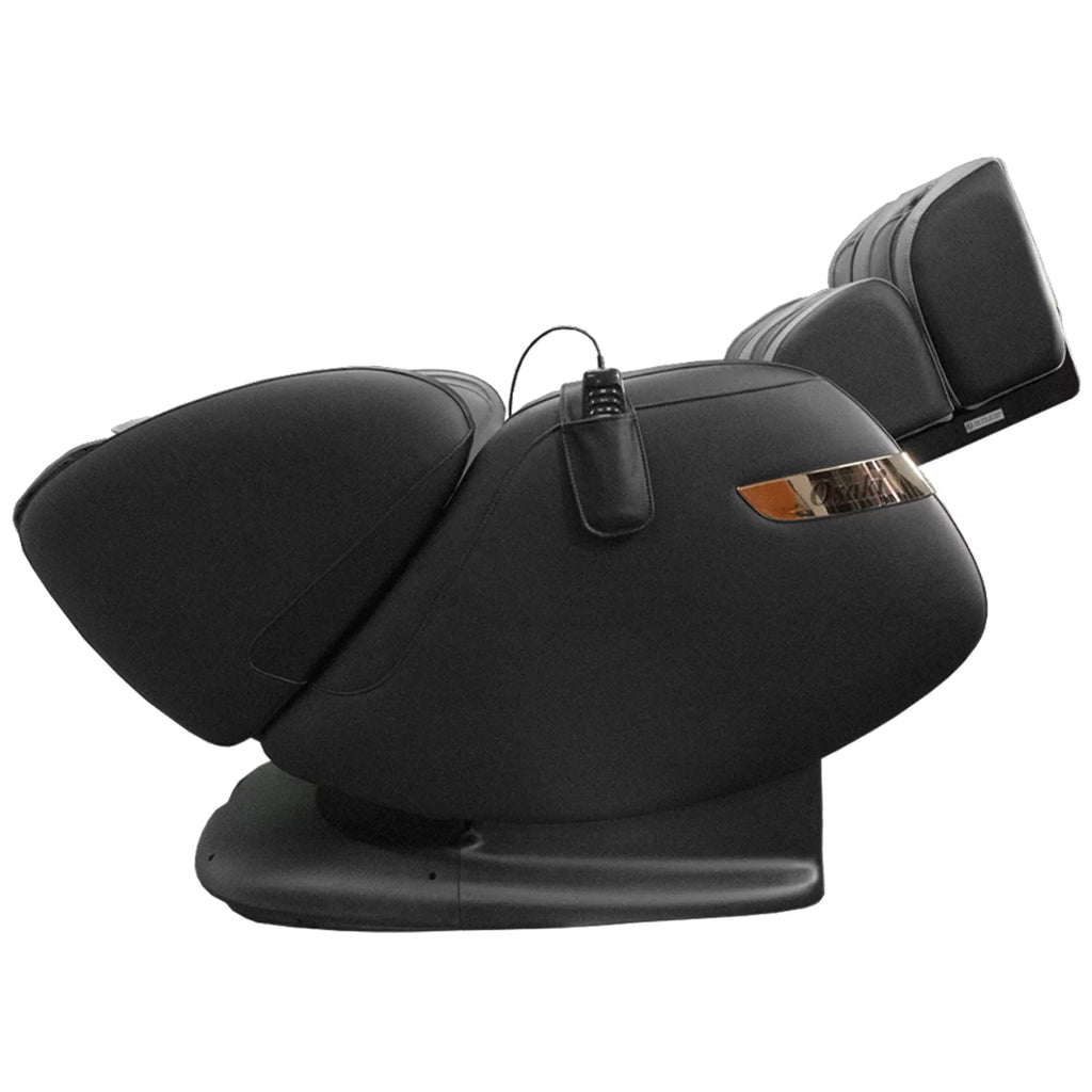 Black & Gray Full Body Massage Chair Recliner D7677