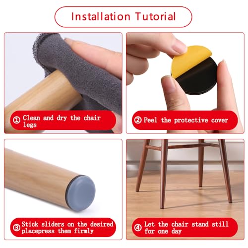 Self-Stick Teflon Furniture Sliders A363563