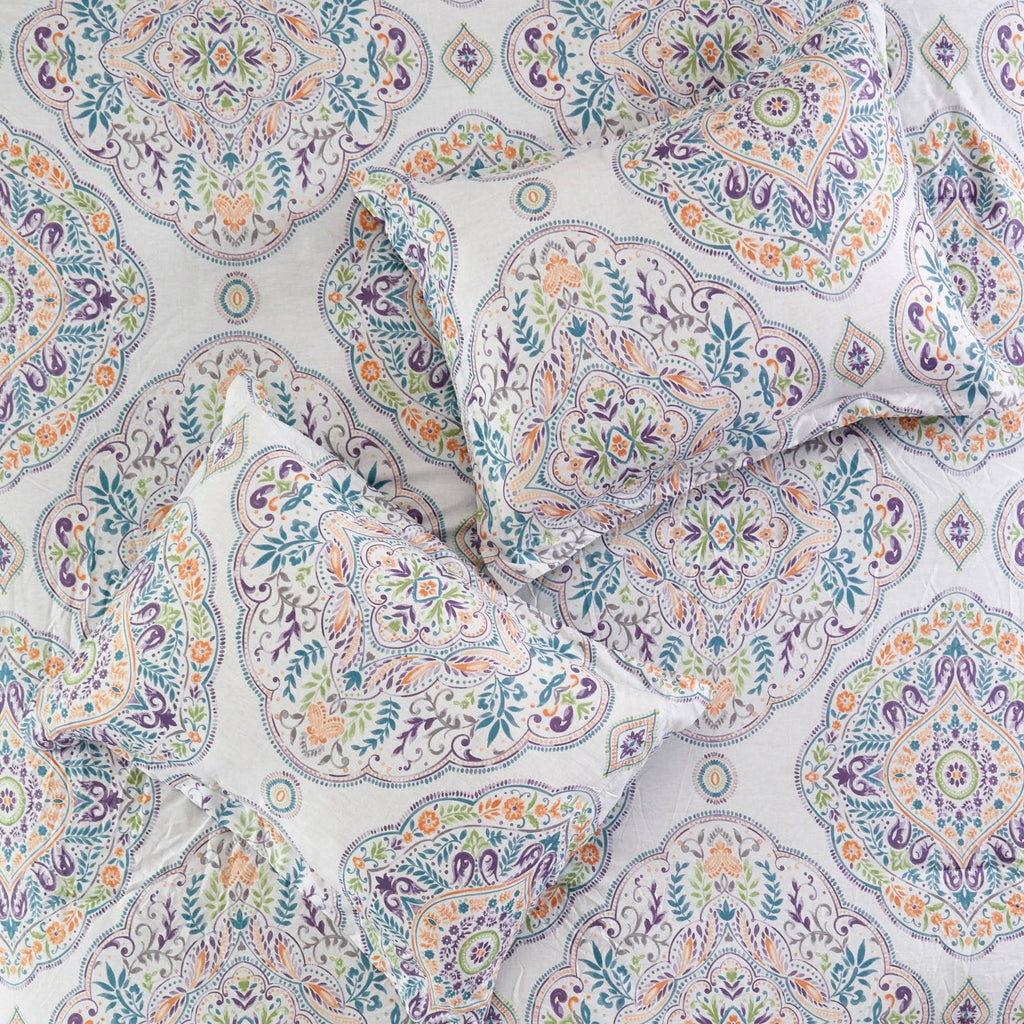6 Piece Printed Bed Set V409843