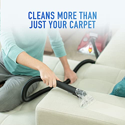 Red Upright Carpet Cleaner Machine with Storage Mat O605