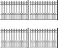4-Panel Steel Fencing Kit 8x5 Each K23876