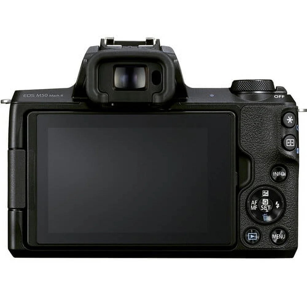 Mirrorless Camera with 15-45mm and 55-200mm Lenses (Black) D5616