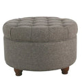Tufted Storage Ottoman Z221