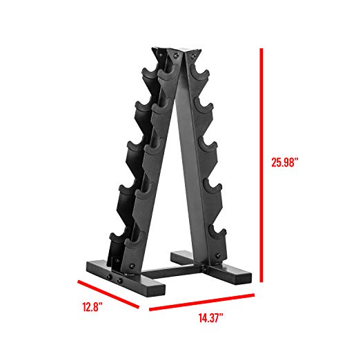 150 LB Dumbbell Set with Rack N421376