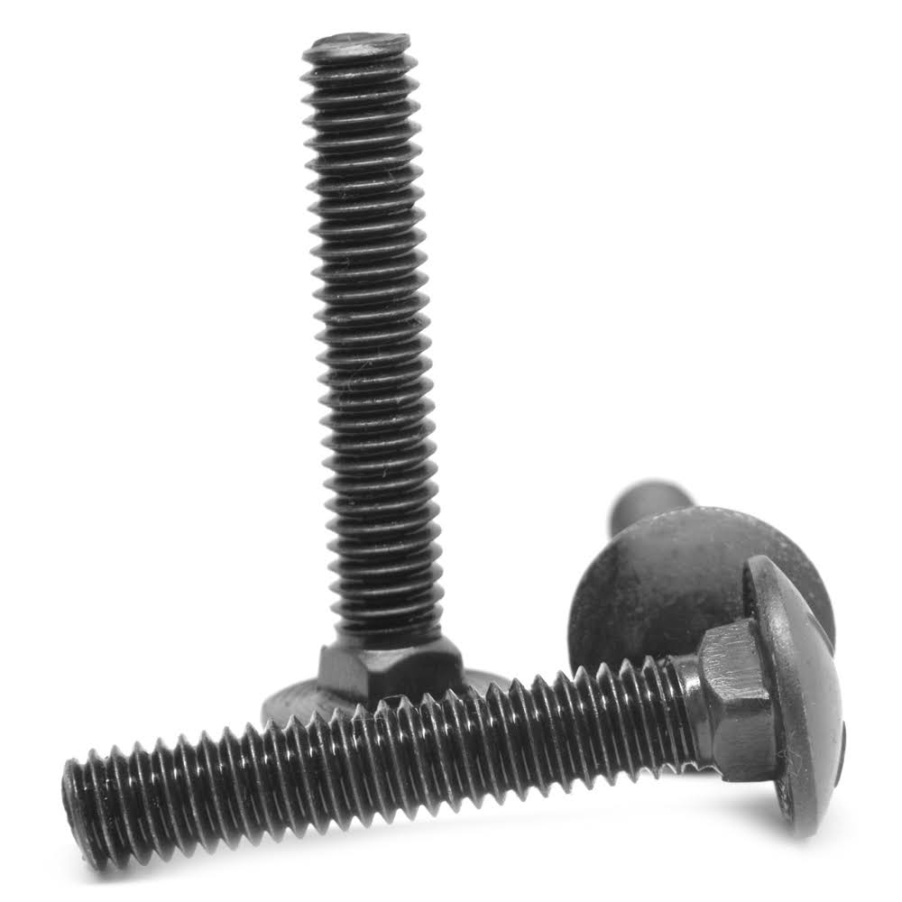 5/16-18 x 2 Grade 8 Carriage Bolt Alloy Steel Black Oxide W165