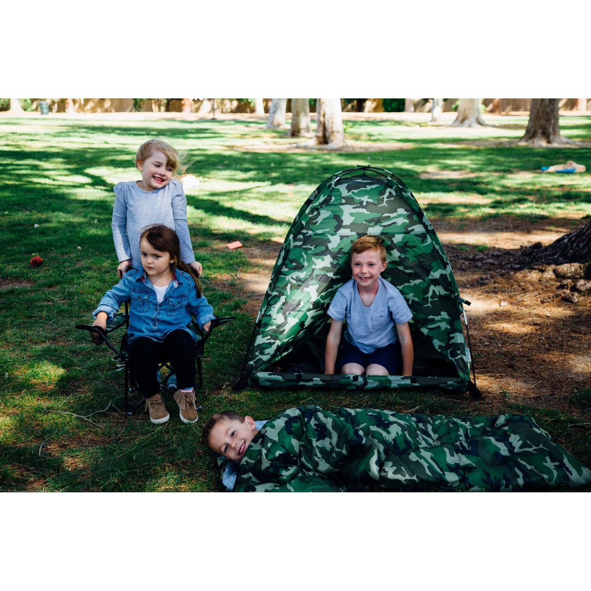 Green Camo Tent Set L73072