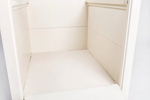 Espresso Jumbo Litter Box Cover End Table L659