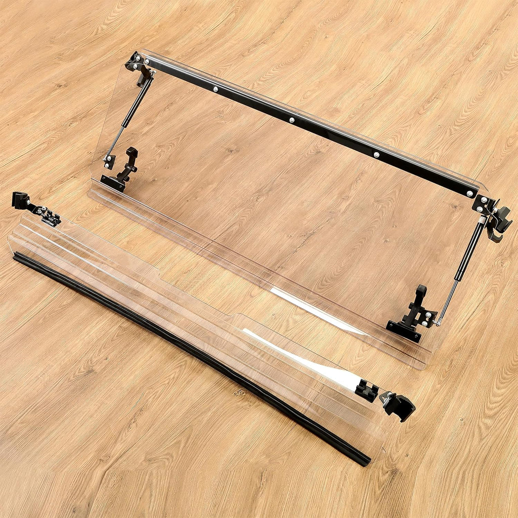 3-in-1 Clear Folding Windshield J732