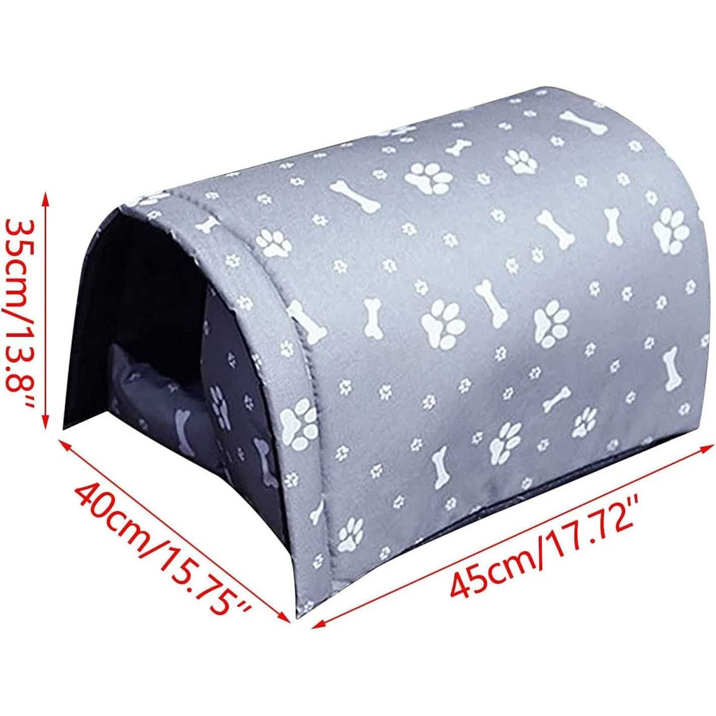 Weatherproof Foldable Cotton Filled Cat House G10091