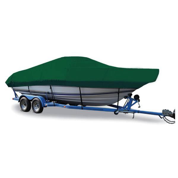 Semi-Custom Boat Cover for Walk-Around Cuddy Cabin Boats with Outboard Motor Z1347