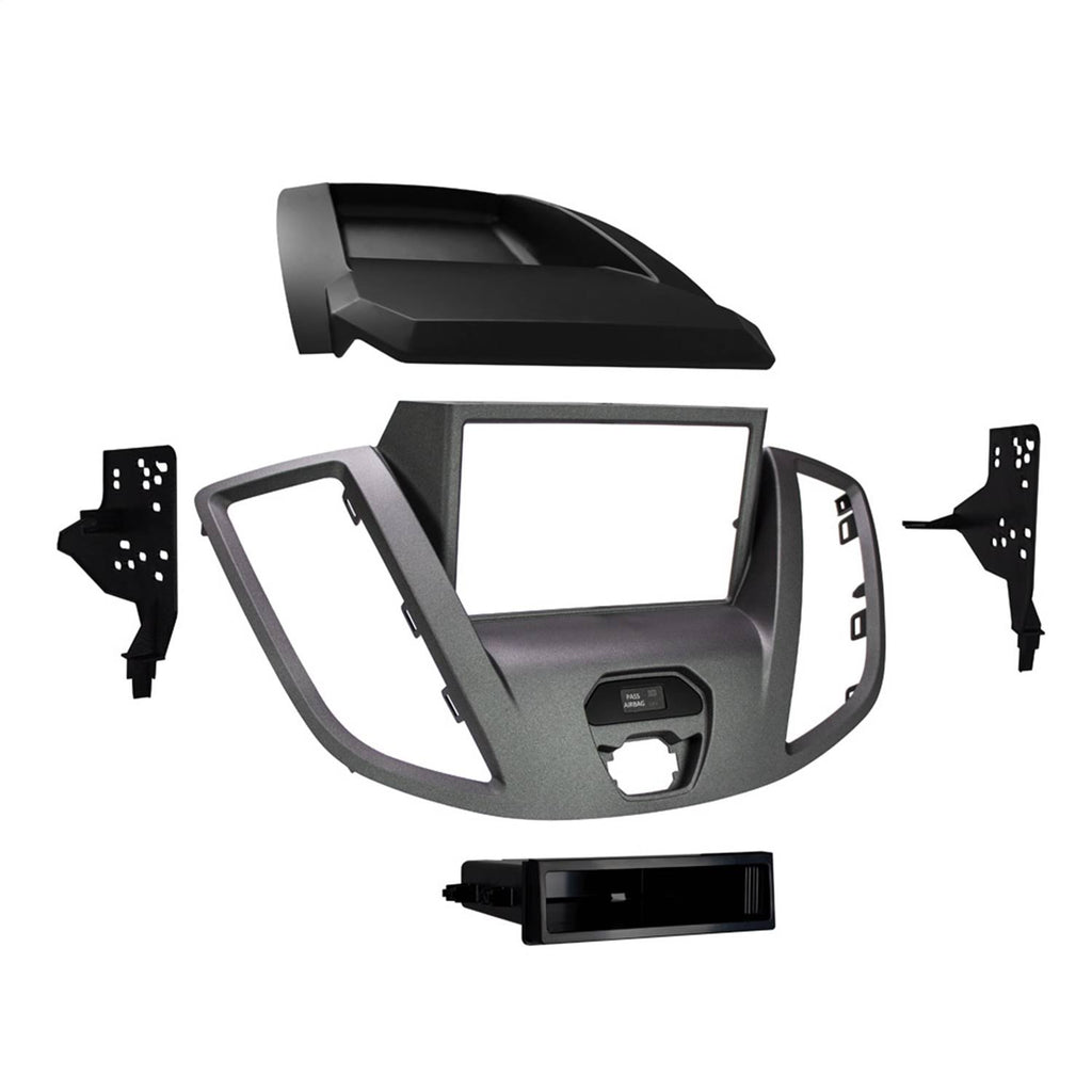 Gray Double Single DIN Dash Kit J424982