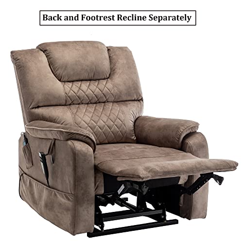 Yellow Heavy Duty Electric Recliner Lift Chair S203