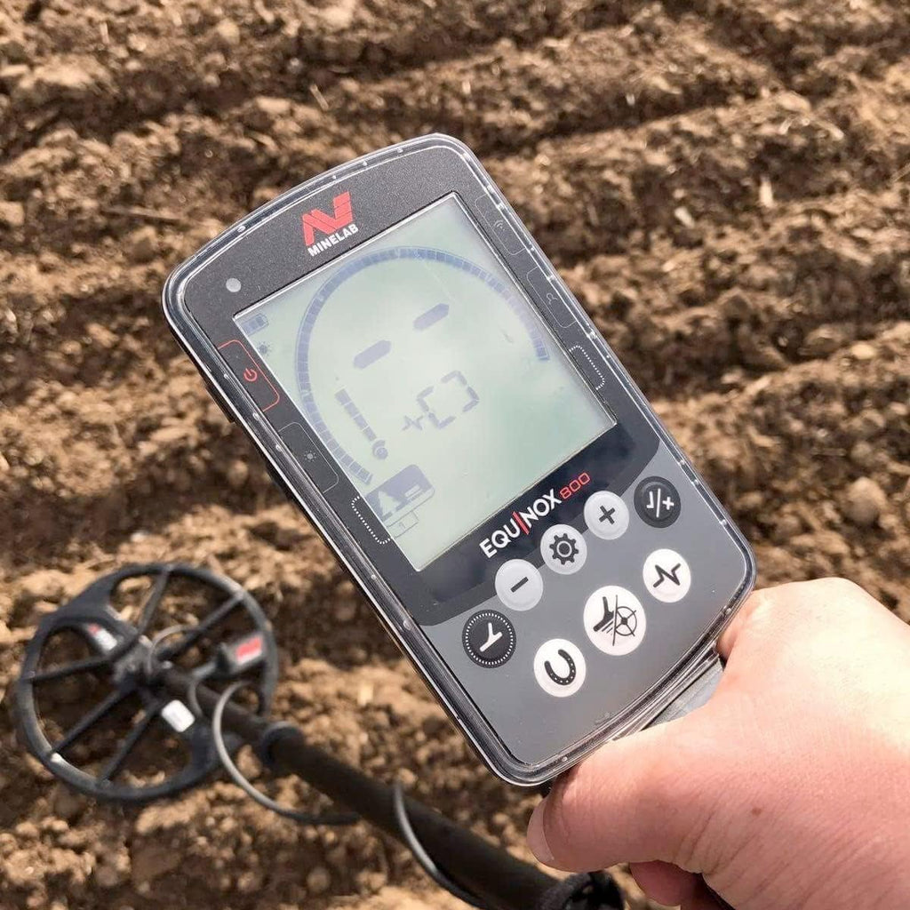 Metal Detector with 15 Inch Coil and Pinpointer E778237