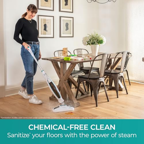 Steam Mop with 2 Washable Pads R185841