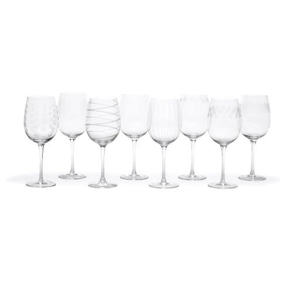White Wine Glasses, Set Of 8 Z85004