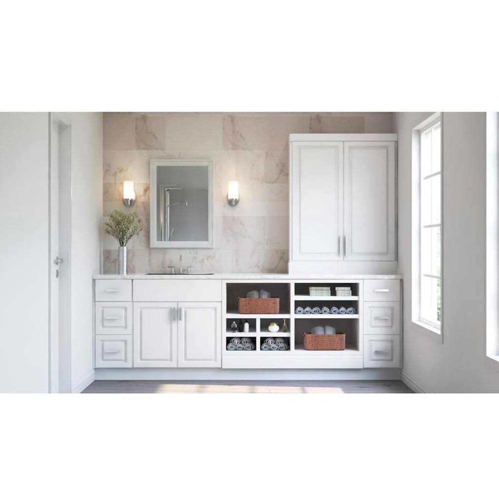 36 x 30 in. White Wall Cabinet Z169319
