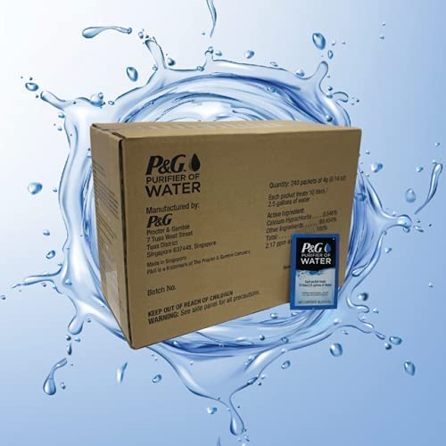 Portable Water Purifier Packets R6820
