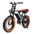 1000W 20" Fat Tire 48V 17.5AH Removable Battery Electric Bike D412524