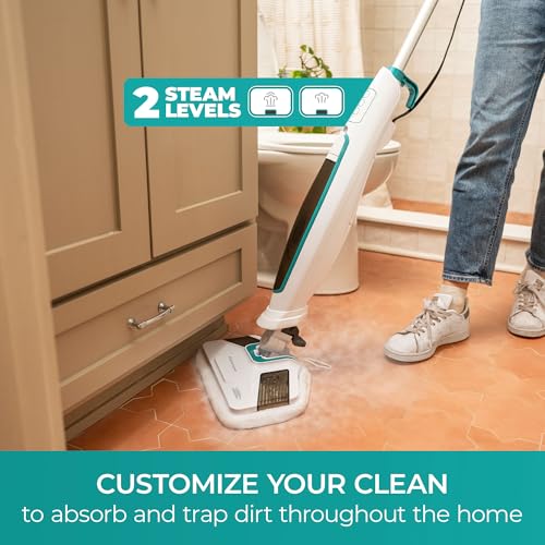Steam Mop with 2 Washable Pads R185841