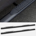 4 Oval Side Step Nerf Bars Matte Black Crew Cab K225