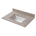 Golden Hill Granite Vanity Top P1155