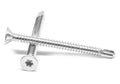 Self Drilling Screw 6 Lobe Flat Head Stainless Steel 18-8 Pk 500 J48621