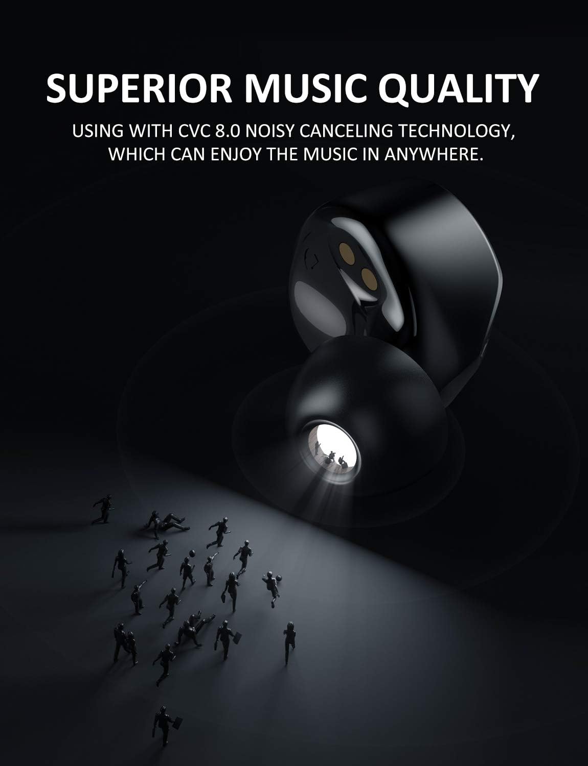 True Wireless Earbuds with Charging Case N18632
