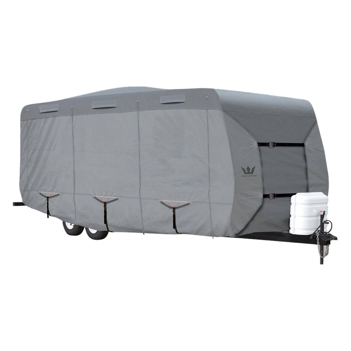 Gray 19 Feet Travel Trailer RV Cover A153155