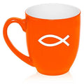 16 oz Ceramic Bistro Mug O643