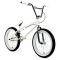 20" White Chrome BMX Bike F8237