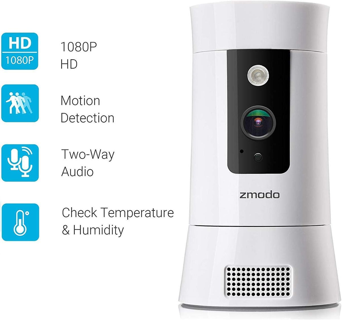 1080P Wireless Indoor Security Camera with Night Vision, Pack of 2 W985