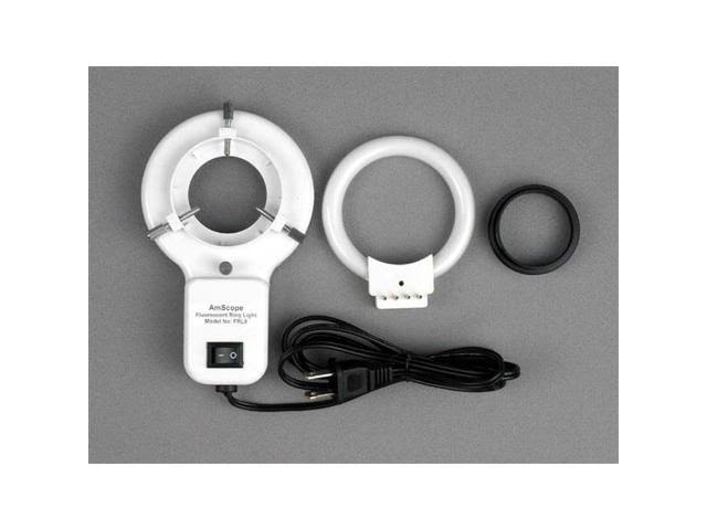3.5X-90X Articulating Stand Zoom Microscope with Fluorescent Ring Light V89210