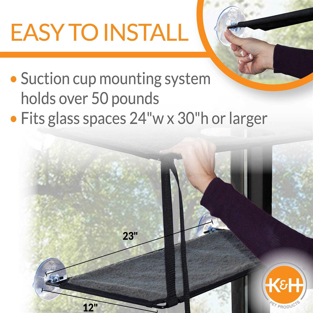 Window Mounted Cat Sill R3262