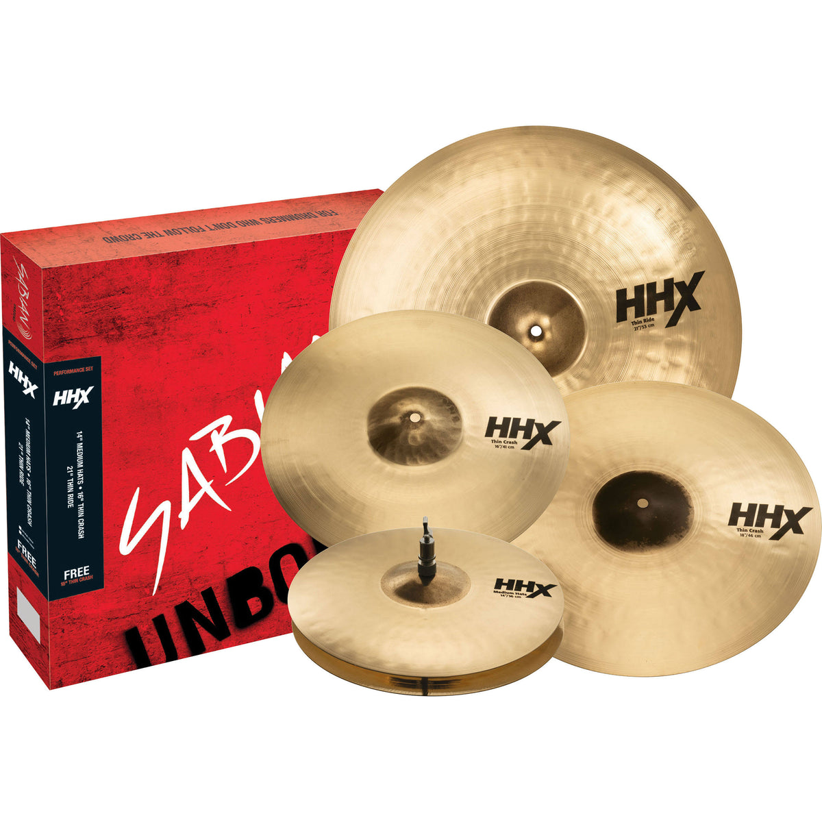 HHX Performance Cymbal Set Brilliant L125611