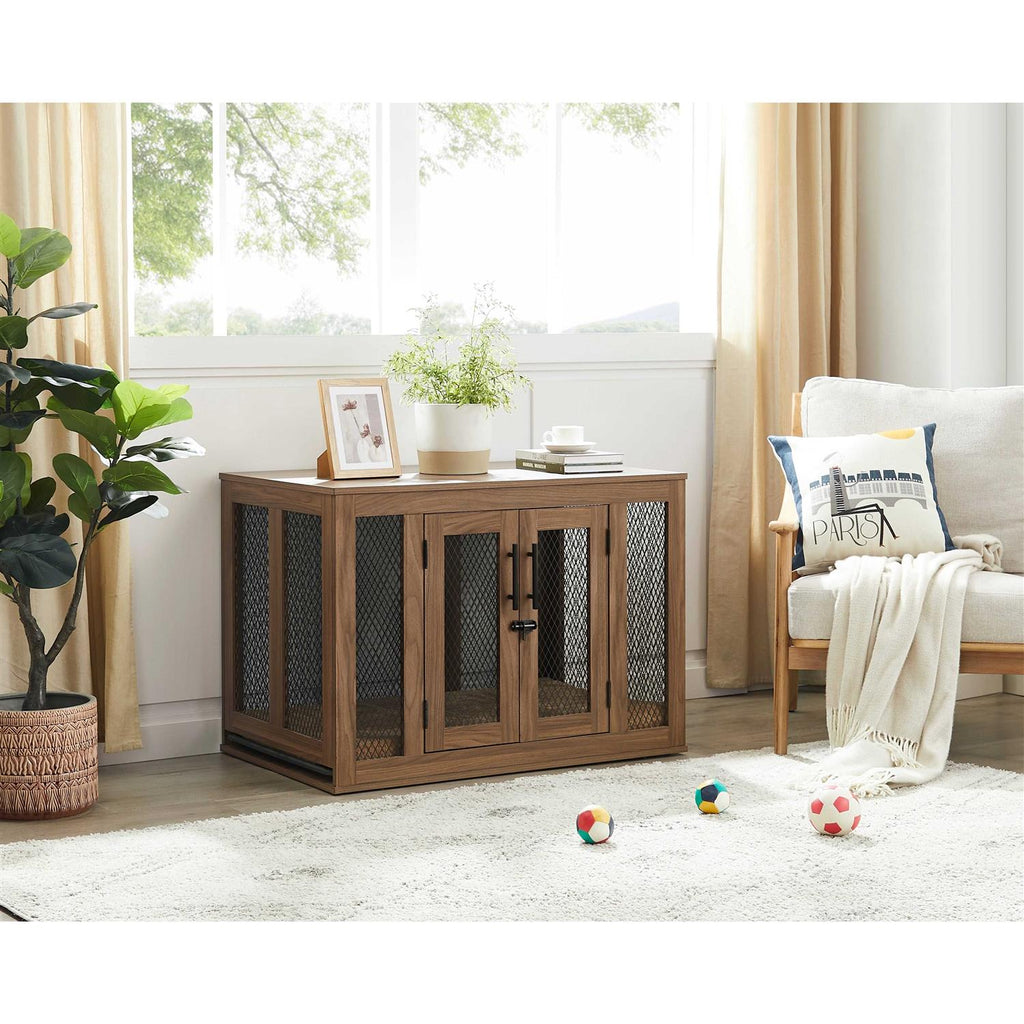 Furniture Style Dog Crate with Tray F100839