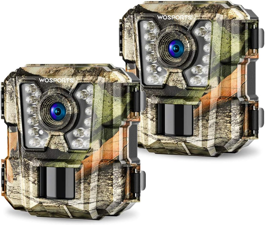 2 Pack Mini Trail Camera with IR Night Vision Waterproof Z83352