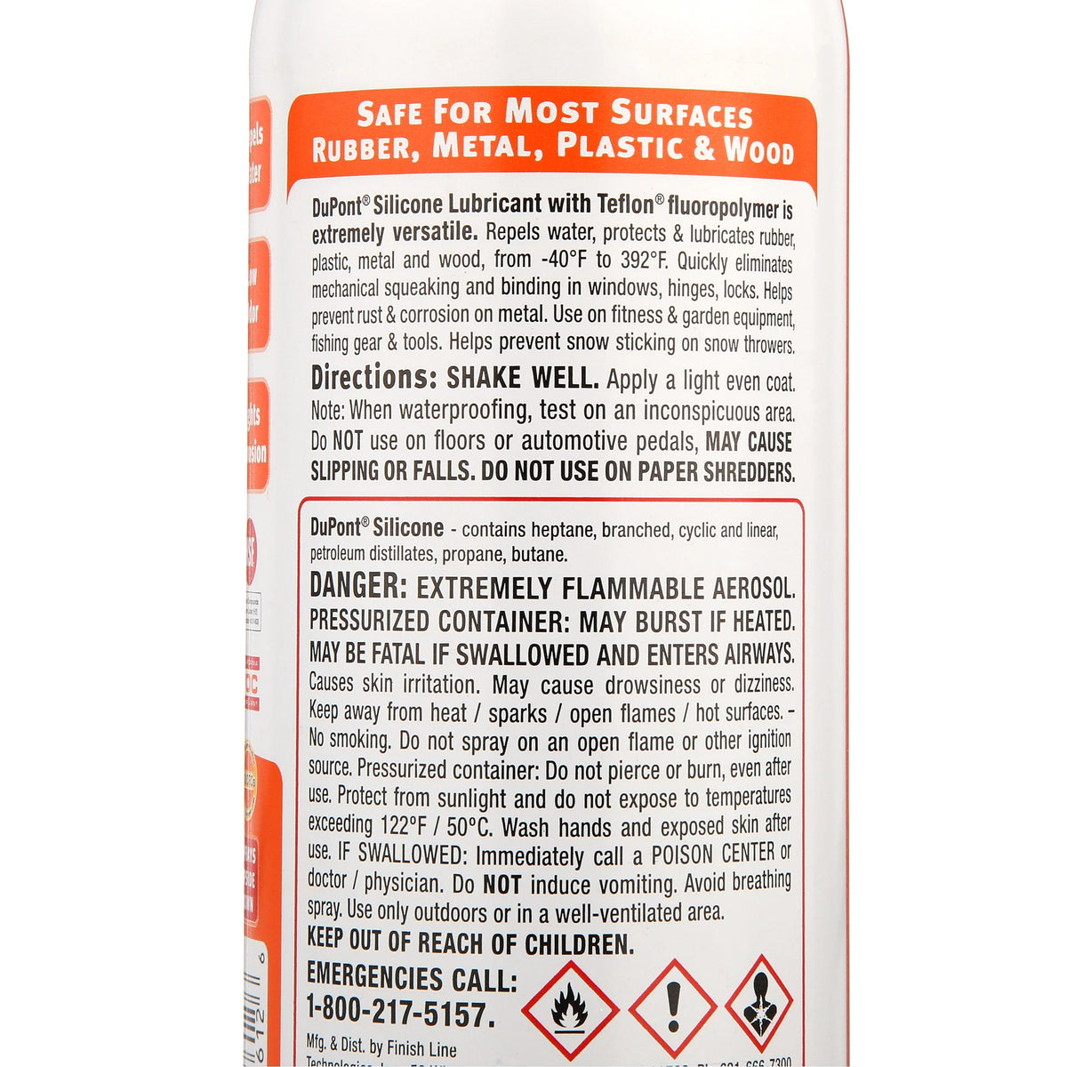 Silicone Lubricant 10 oz W44851