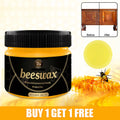 2Pcs Natural Beeswax Wood Furniture Cleaner and Polish T9848