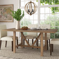 67" Farmhouse Dining Table with Trestle Base P2203